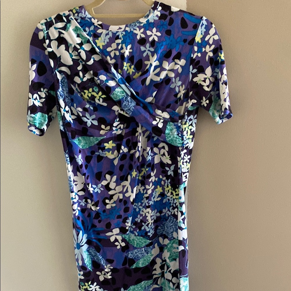 Peter Pilotto for Target Floral Dress - Blue and Green